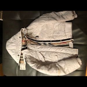 Burberry kids coat size 8